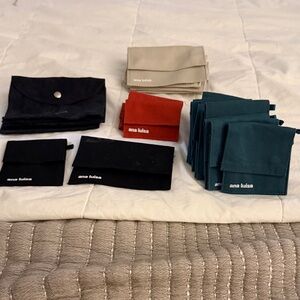Ana Luisa Multi-Color Accessory Pouches Set for Jewelry (#31)
